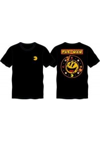 T-Shirt Pac-Man Par Bioworld - Back-Man